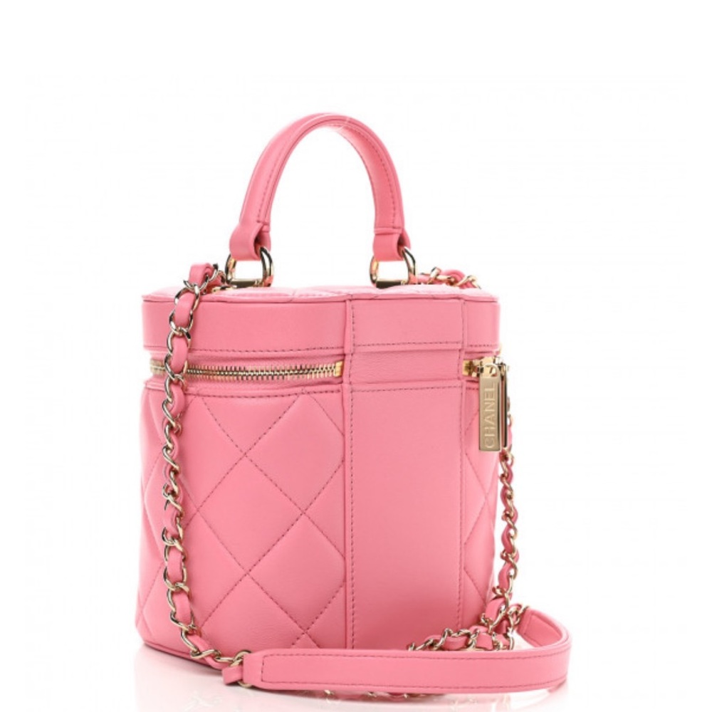Beautiful pink Chanel vanity bag - Picture 8 of 16